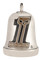 Harley-Davidson #1 Willie G Skull Logo Motorcycle Ride Bell, Silver Finish - Wisconsin Harley-Davidson