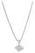 Harley-Davidson Women's Pave Crystal Bar & Shield Logo Pendant Necklace, Silver - Wisconsin Harley-Davidson