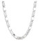 Harley-Davidson Men's Bar & Shield Flat Curb Link Collar Necklace, Silver - Wisconsin Harley-Davidson