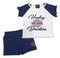 Harley-Davidson Baby Girls' 2 Piece Lettuce Edge Tee & Bike Shorts Newborn Set - Wisconsin Harley-Davidson