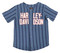 Harley-Davidson Boys' Striped Button Short Sleeve Baseball Shirt, Blue - Wisconsin Harley-Davidson