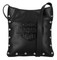 Harley-Davidson Women's Core Stud Genuine Leather Crossbody Purse, Black - Wisconsin Harley-Davidson