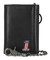 Harley-Davidson Men's #1 RWB Genuine Leather Medium Trifold Chain Wallet - Wisconsin Harley-Davidson