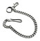 UNIK Men's Fish Hook 18 in. Curb Link Biker Wallet Chain, Polished Silver Finish - Wisconsin Harley-Davidson