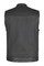 Harley-Davidson Free Shipping - UNIK Men's Hybrid Black Cotton Denim & Cowhide Leather Club Motorcycle Vest - Free Shipping on many products plus Orders Over $99
