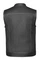 Harley-Davidson Free Shipping - UNIK Men's Hybrid White Cotton Denim & Cowhide Leather Club Motorcycle Vest - Free Shipping on many products plus Orders Over $99