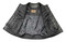 UNIK Men's Roadster Premium Cowhide Leather Motorcycle Vest, Black - No Hassle Returns at Wisconsin Harley