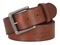 Harley-Davidson Men's Embossed Repeat Bar & Shield Leather Belt, Brown - Wisconsin Harley-Davidson