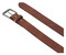 Harley-Davidson Men's Embossed Repeat Bar & Shield Leather Belt, Brown - No Hassle Returns at Wisconsin Harley
