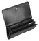 Harley-Davidson Women's Metal Bar & Shield Embossed Croco Clutch Wallet, Black - No Hassle Returns at Wisconsin Harley