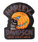Harley-Davidson Hand-Painted Skull O'Lantern Sculpted Wooden Pub Sign, Black - Wisconsin Harley-Davidson