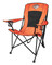 Harley-Davidson Bar & Shield High-Back Folding Chair w/ Padded Mesh Back, Orange - Wisconsin Harley-Davidson