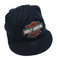 Harley-Davidson Baby Boys' Bar & Shield Patch Knit Brimmed Beanie, Black - Wisconsin Harley-Davidson