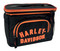 Harley-Davidson Printed H-D Insulated Lunch Box Tote, Black/Orange - Wisconsin Harley-Davidson