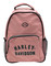 Harley-Davidson Girl's Printed H-D Embroidered B&S Canvas Backpack, Blush Pink - Wisconsin Harley-Davidson