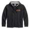 Harley-Davidson Men's Burning Skull Hooded Sweatshirt 99077-13VM - Wisconsin Harley-Davidson