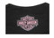 Harley-Davidson Free Shipping - Harley-Davidson Little Girls' H-D Script Long Sleeve Layered Tee, Black 3231326 - Free Shipping on many products plus Orders Over $99
