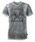 Harley-Davidson Men's Black Label Washed T-Shirt, Legendary Serpent Skull, Gray - Wisconsin Harley-Davidson