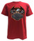 Harley-Davidson Men's Eagle Flaming Bar & Shield Short Sleeve T-Shirt, Red - Wisconsin Harley-Davidson