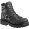 Harley-Davidson Women's Maddy 6-Inch Lace-Up Black Boots. Inside Zipper D84189 - Wisconsin Harley-Davidson