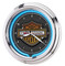Harley-Davidson Essential Bar & Shield Blue Neon Clock, 12 in Diameter HDL-16675 - Wisconsin Harley-Davidson