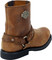 Harley-Davidson Men's Brown Scout 7-Inch Motorcycle Boots Inside Zipper. D95263 - No Hassle Returns at Wisconsin Harley