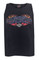 Harley-Davidson Men's Sleeveless Muscle Tee, Authentic Flaming H-D Script, Black - Wisconsin Harley-Davidson