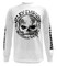 Harley-Davidson Men's Shirt, Willie G Skull Long Sleeve Tee, White 30296646 - Wisconsin Harley-Davidson