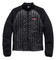 Harley-Davidson Mens Gear Wheel Packable Down Mid-Layer Jacket Black. 98554-15VM - Wisconsin Harley-Davidson
