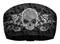 That's A Wrap Women's Skull & Scroll Black/White Knotty Band Head Wrap. KB2922 - Wisconsin Harley-Davidson