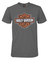 Harley-Davidson Mens Bar & Shield Short Sleeve T-shirt, Charcoal Tee 30291958 - Wisconsin Harley-Davidson