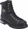 Harley-Davidson Men's Abercorn 7-Inch Black Motorcycle Lace Boots. D93340 - Wisconsin Harley-Davidson