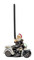 Harley-Davidson Holiday Biker Santa Resin Christmas Ornament, Resin 96848-16V - Wisconsin Harley-Davidson
