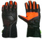 Missing Link Cold Duty Gloves Leather (Black/Hi-Viz Orange) CDGO - Wisconsin Harley-Davidson