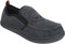 Harley-Davidson Men's Caleb Black and Grey House Slippers. D93305 - Wisconsin Harley-Davidson