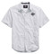 Harley-Davidson Men's Logo Short Sleeve Knit Woven Shirt, White. 99014-15VM - Wisconsin Harley-Davidson
