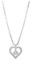 Harley-Davidson Women's Timeless Heart Bar & Shield Necklace, Silver HDN0313-18 - Wisconsin Harley-Davidson