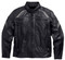 Harley-Davidson Men's Medallion Reflective Leather Jacket, Black. 98077-15VM - Wisconsin Harley-Davidson