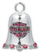 Harley-Davidson Pink Crystal Bar & Shield Ride Bell HRB019 - Wisconsin Harley-Davidson