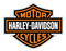 Harley-Davidson Decal, Orange Bar & Shield Logo, X-Large 29 x 37 Inch CG4310 - Wisconsin Harley-Davidson