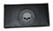 Harley-Davidson Men's Embroidered Skull Checkbook Cover Black FC806H-5G - Wisconsin Harley-Davidson