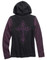 Harley-Davidson Free Shipping - Harley-Davidson Women's Animal Print Arm Hooded Henley, Black/Purple. 96164-16VW - Free Shipping on many products plus Orders Over $99