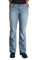 Harley-Davidson Womens Stretch Fit Boot Cut Faded Blue Jeans Mid-Rise 99166-14VW - Wisconsin Harley-Davidson