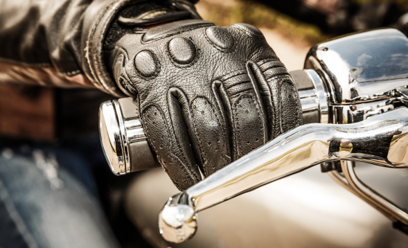 Motorcycle Leather Gloves