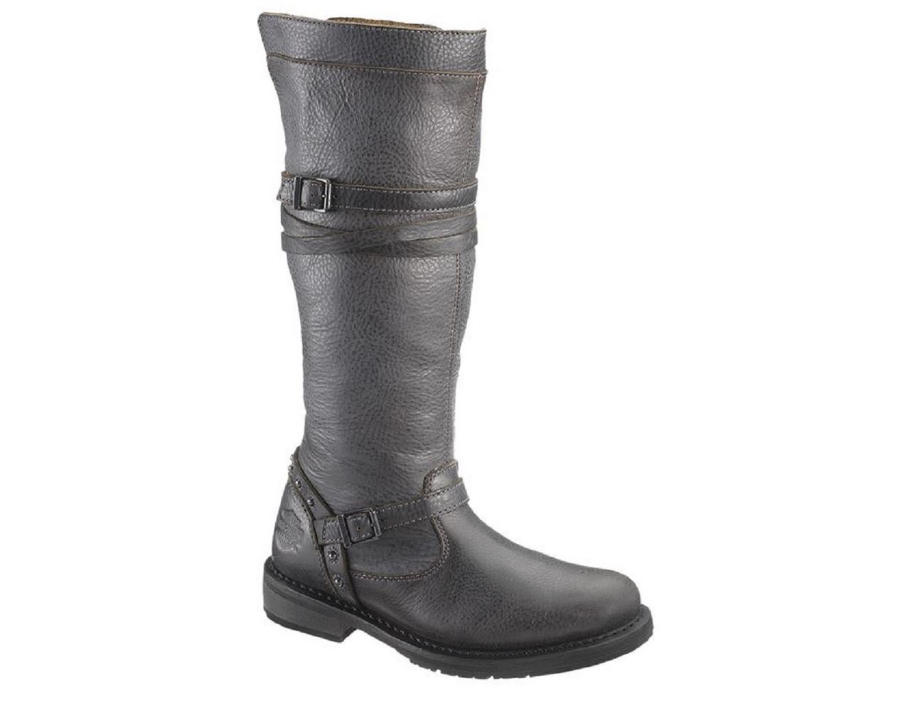grey harley davidson boots