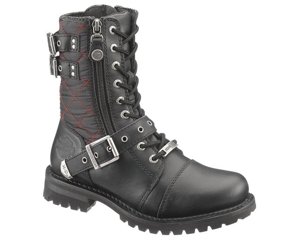 zipper motorcycle boots