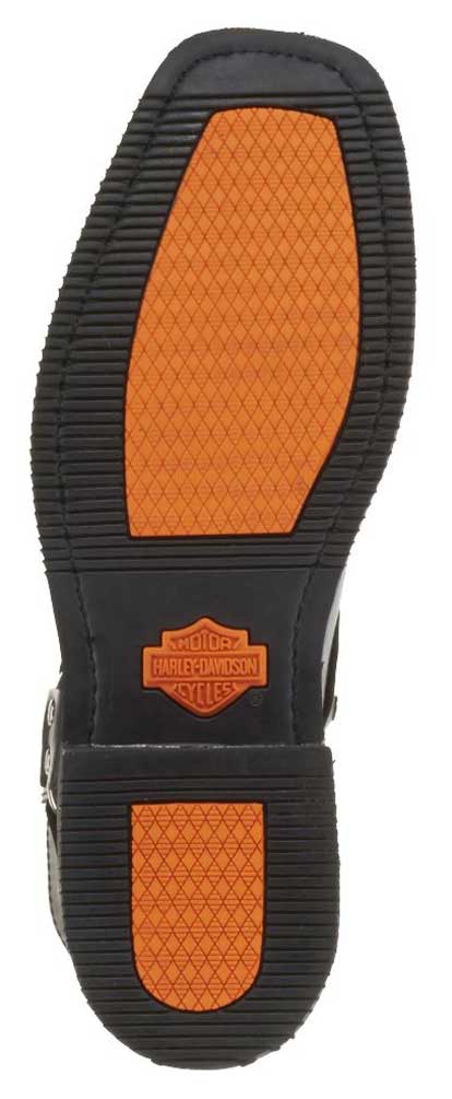 Harley-Davidson Men's El Paso Harness 7-Inch Motorcycle Boots, Side Zip D94422 - Largest Selection of Harley-Davidson Products