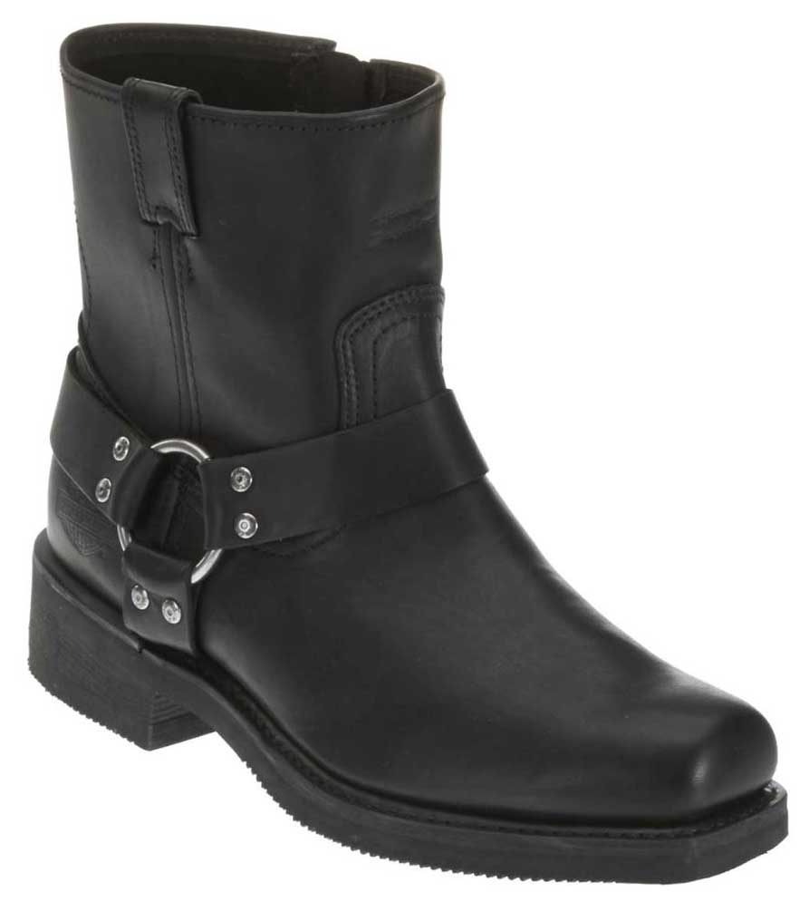 Harley-Davidson® Men's El Paso Harness 7-Inch Motorcycle Boots, Side Zip  D94422