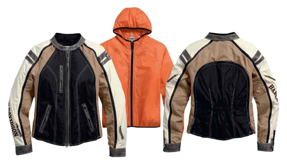 Harley-Davidson Women's Colorblocked Pacer Switchback Riding Jacket 98107-16VW - No Hassle Returns at Wisconsin Harley