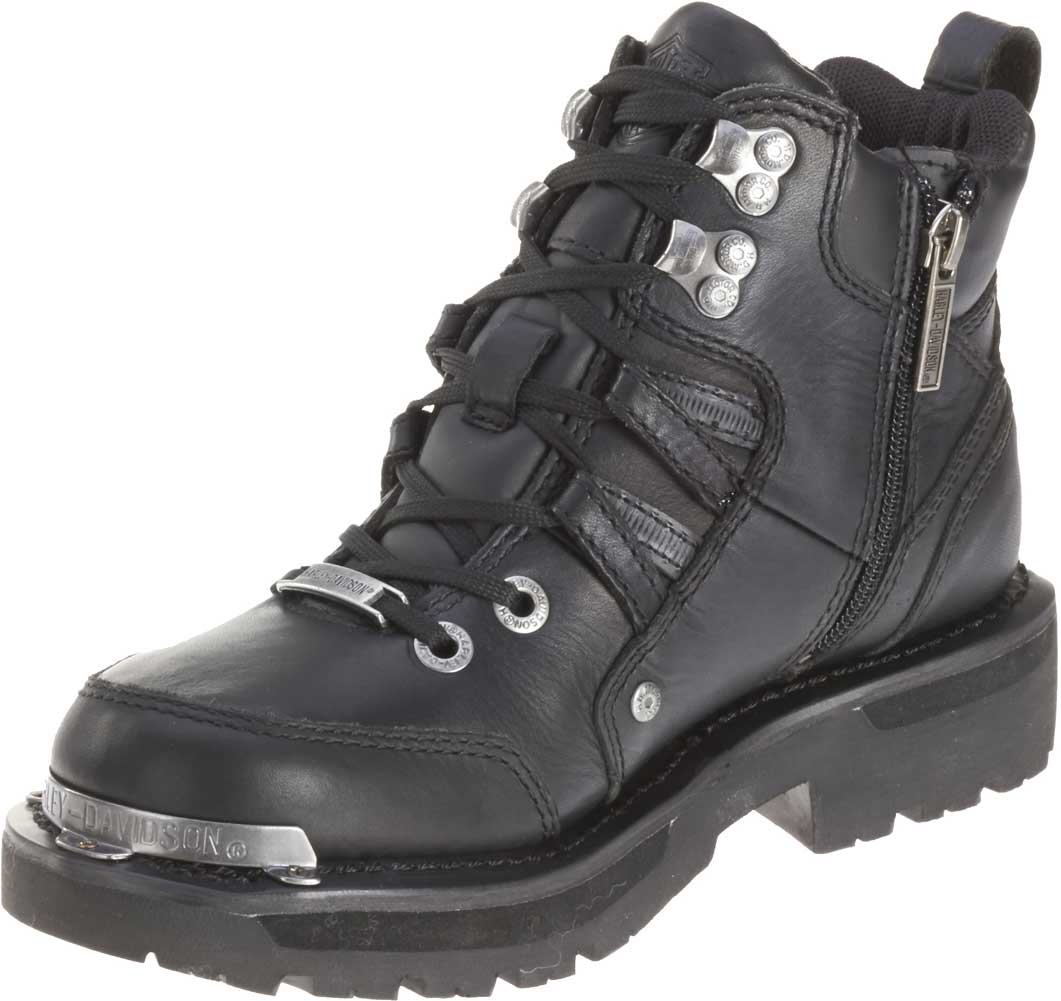 Harley-Davidson® Women's Tracey Black 4-Inch Motorcycle Boots